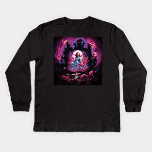 Trapped in The Phantom Zone Kids Long Sleeve T-Shirt